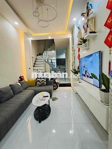 Nhà Mới Gần Chợ Phạm Thế Hiển, P4,Q8. 58m2, Nở hậu 6m, 4 Tầng.