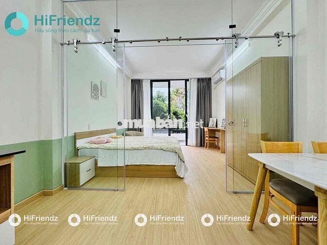 ☘️ Khai trương dự án mới - Mặt tiền đường - 1PN bancol Full NT - 38m2