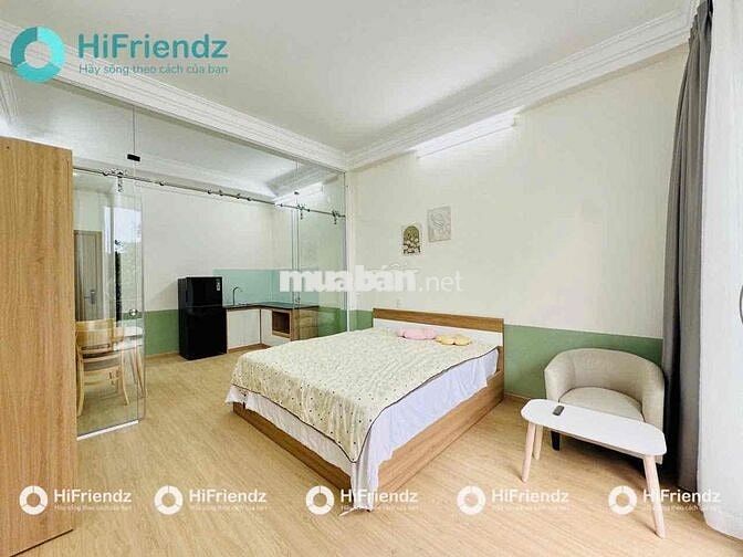 ☘️ Khai trương dự án mới - Mặt tiền đường - 1PN bancol Full NT - 38m2