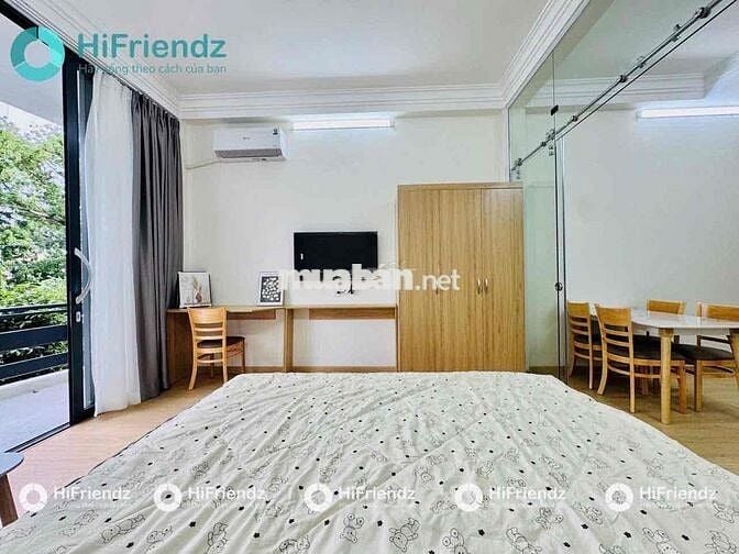 ☘️ Khai trương dự án mới - Mặt tiền đường - 1PN bancol Full NT - 38m2