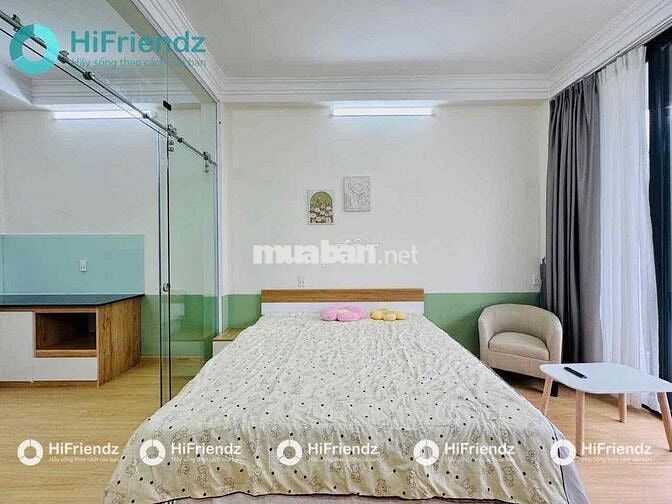 ☘️ Khai trương dự án mới - Mặt tiền đường - 1PN bancol Full NT - 38m2