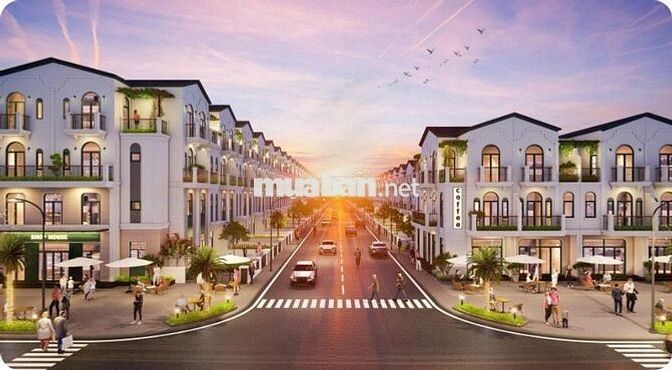 Shophouse 2 mặt 4 tầng Becamex TDC tại Đường Lê Lai, TPMới, Bình Dương