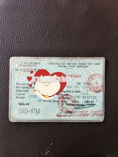 Xe học sinh cub 81-50cc bstp giấy tờ đầyđủ máyngon