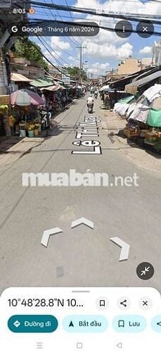 NHÀ SHR MẶT TIỀN NGAY TRUNG TÂM NGÃ TƯ CHỢ VÀ TRƯỜNG HỌC LÊ THI NGAY