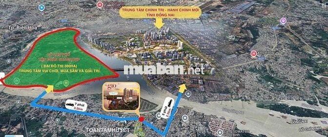 Căn hộ The Gió Riverside 65m2 2 PN The Gió Riverside giá tốt