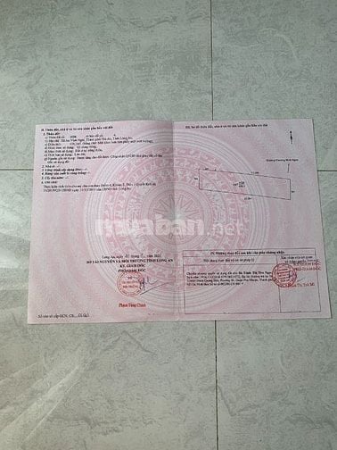 Đất thổ cư chính chủ cần bán TP Tân An