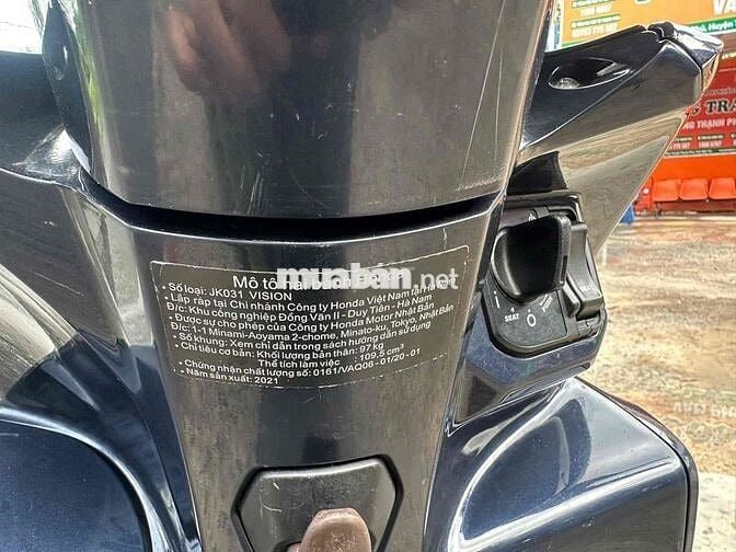 VISION 2021; xe zin đẹp, hỗ trợ góp