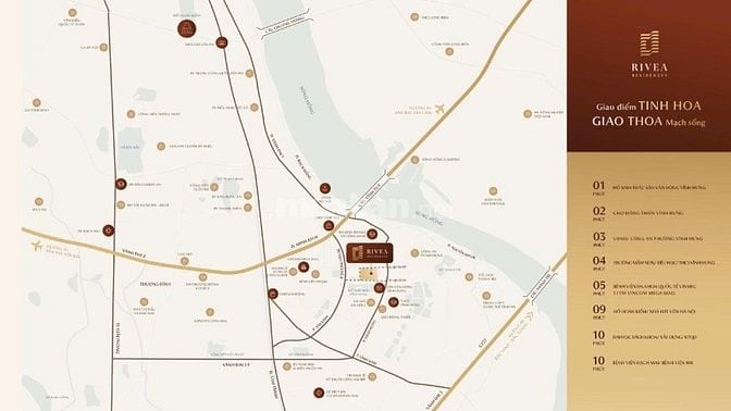 Chung cư RIVEA RESIDENCES HÀ NỘI – CHUẨN SỐNG ĐẲNG CẤP phía Nam Hà ội