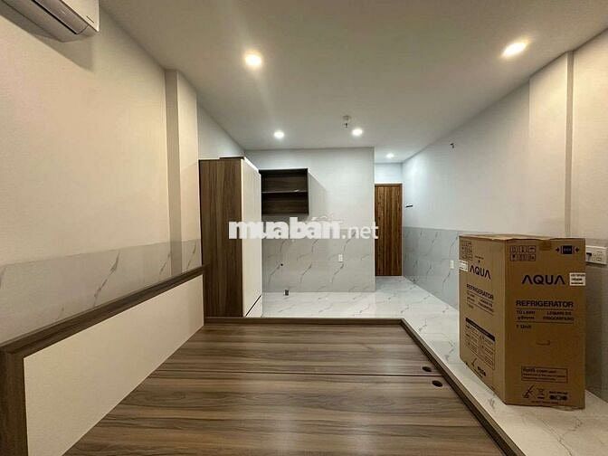 CHO THUÊ STUDIO BAN CÔNG 211 VƯỜN LÀI Q12 FULL NỘI THẤT NGAY VĂN LANG