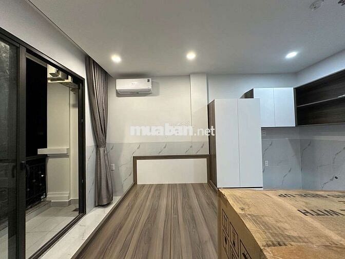 CHO THUÊ STUDIO BAN CÔNG 211 VƯỜN LÀI Q12 FULL NỘI THẤT NGAY VĂN LANG