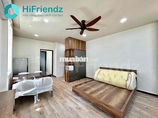 Cho thuê 1 phòng ngủ tách bếp ban công nội thất cao cấp Q10 40m2 12tr5