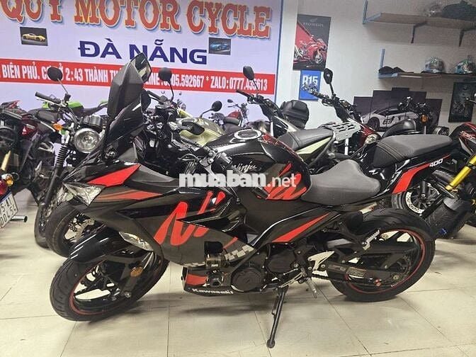 Kawasaki Ninja400 biển43 nguyên zin100% lên đồ đẹp