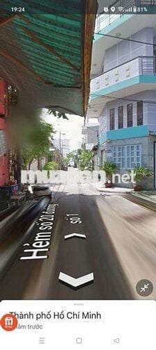 Cho thuê nhà bình long  hẻm xe tải