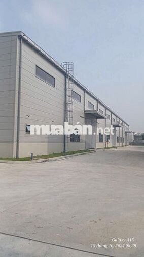 Cho thuê kho xưởng khu công nghiêp long hậu ,huyên cần giuộc