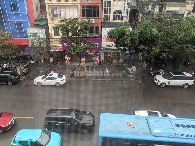 Cho thuê nhà mới mặt phố Hai Bà Trưng 80m² x 4T, Mặt tiền 6m, có hầm