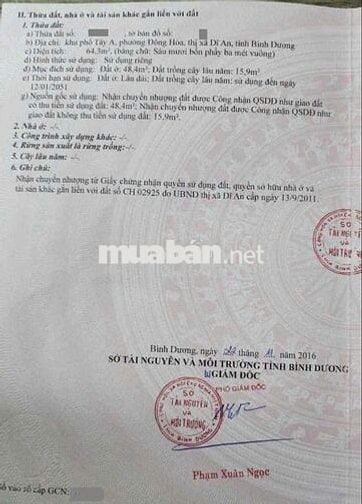 Nhà mặt tiền gần BigC Go phường Đông Hòa Tp Dĩ An