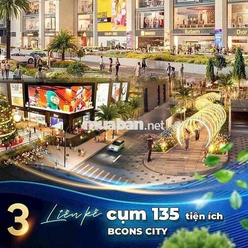 Nhà phố BCONS UNI VELLY, ngay làng đại học quốc gia, siêu tiện ích