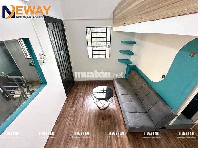 DUPLEX FULL NỘI THẤT - MỚI XÂY - CHO NUÔI PET - ngay ĐẠI HỌC VĂN HIẾN