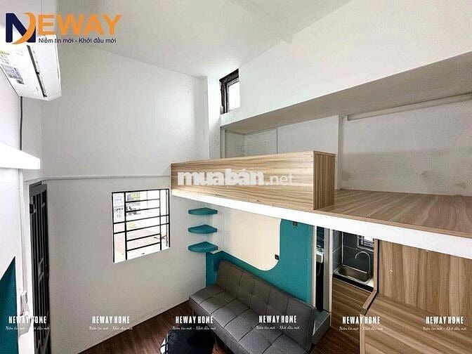 DUPLEX FULL NỘI THẤT - MỚI XÂY - CHO NUÔI PET - ngay ĐẠI HỌC VĂN HIẾN