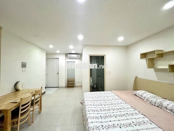 Cho thuê căn hộ Phú Nhuận_Gần CV Hoàng Văn Thụ_Sân Bay_máy giặt riêng