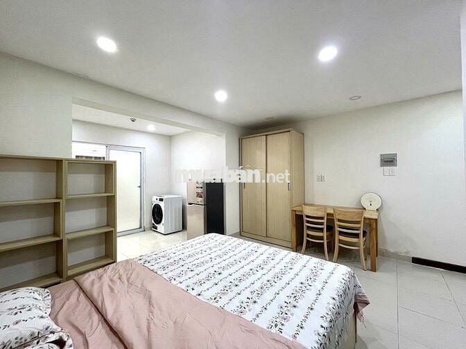 Cho thuê căn hộ Phú Nhuận_Gần CV Hoàng Văn Thụ_Sân Bay_máy giặt riêng
