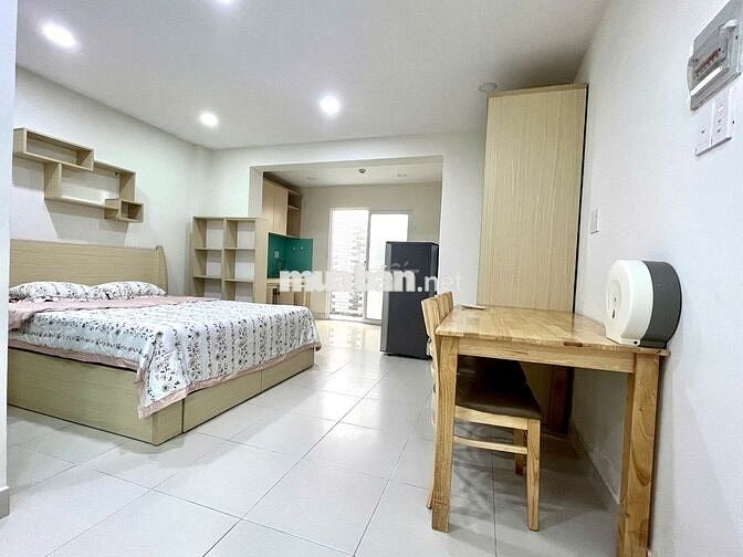 Cho thuê căn hộ Phú Nhuận_Gần CV Hoàng Văn Thụ_Sân Bay_máy giặt riêng