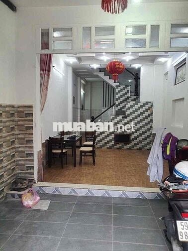 💥 Nhà 1 Trệt 2 Lầu 4x14m Gần Chợ Bình Thành – Hẻm Xe Hơi Thông, 4PN