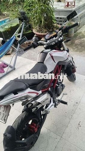 bán xe mô tô mini beneli như hình 5 số côn tay