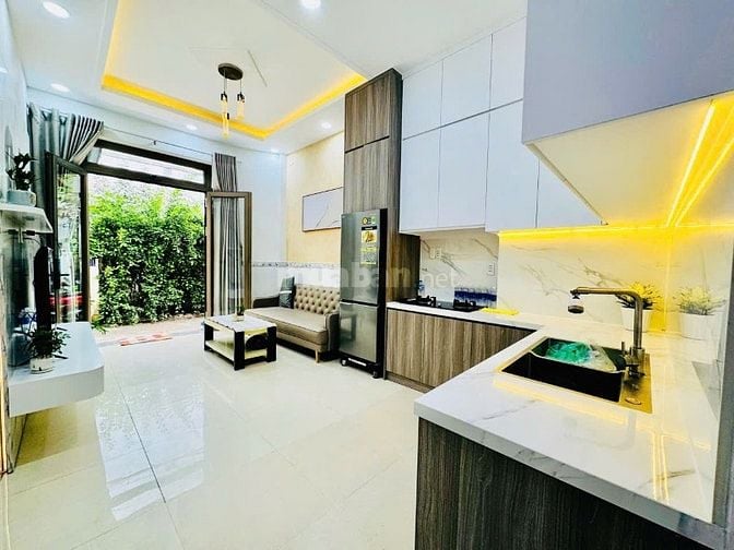 NHÀ ĐẸP ĐÚC 4 TẦNG HẺM XE HƠI BÌNH THẠNH 