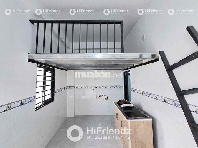 CĂN HỘ BAN Công Sẵn Máy Lạnh - Ngay Đầu Văn Cao - Giáp 4 Xã - Ở liền