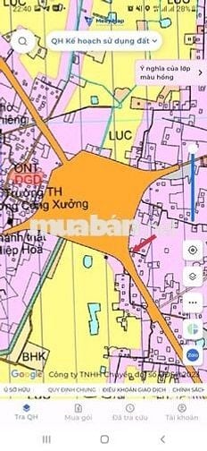 Cần bán lô đất diện tích: 1161m2.  Ở Xã Hiệp Hòa, Đức Hòa, Long An.