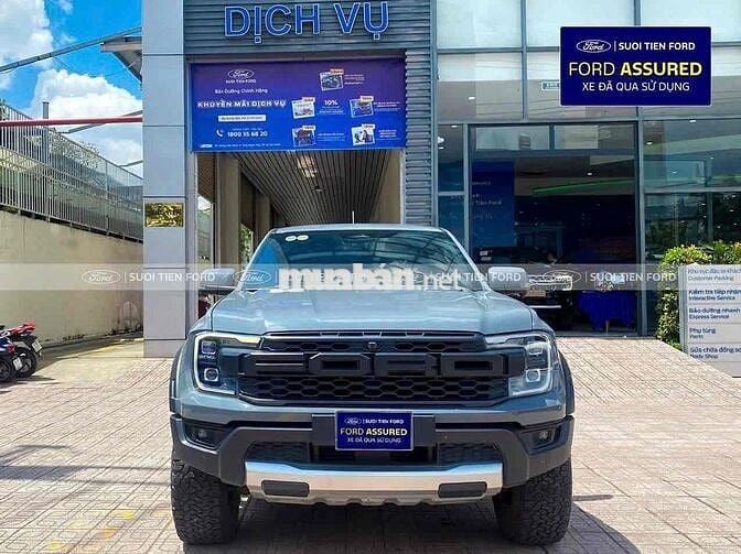 SIÊU PHẨM 2 CẦU NHẬP THÁI FORD RANGER RAPTOR XÁM