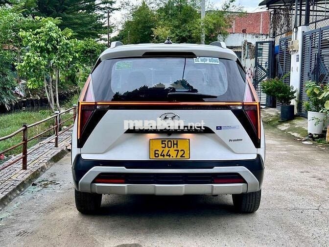 Hyundai Stargazer X cao cấp 2024 trắng, hỗ trợ góp