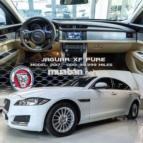 Jaguar XF Pure 2.0 AT 2017 - 1 Chủ Từ Đầu