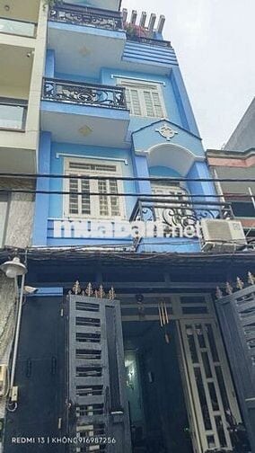 HXH Hương Lộ 2 quận Bình Tân nhà 4 tầng BTCT vào ở ngay