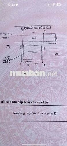 chính chủ bể nợ cần bán gấp đất tặng nhà cấp 4