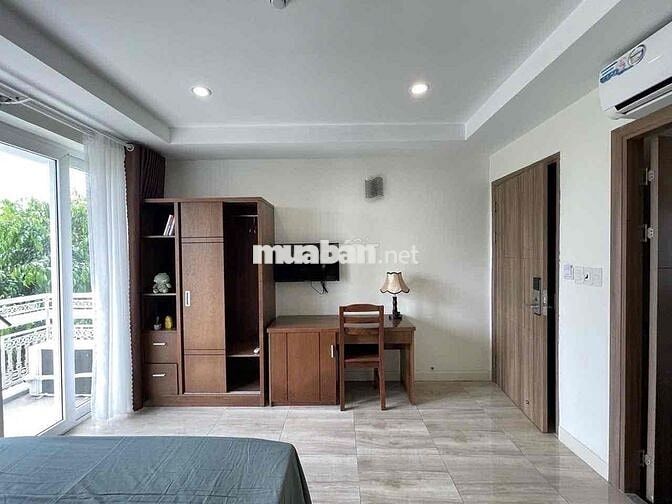 Cho thuê phòng Studio ban công cửa sổ lớn full nội thất