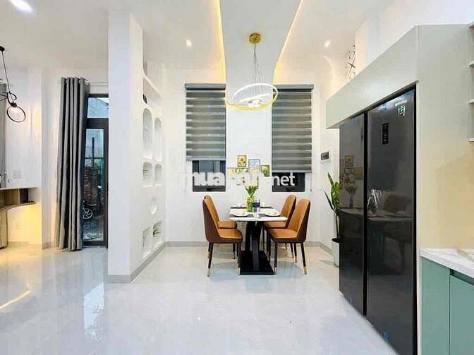 Nhà mới Hẻm xe hơi thông gần QTrung Gò Vấp- 46m2- 4 tầng- 6tỷ hơn TL