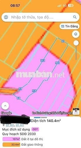 Bán Nhà Trung Tâm Chợ Dĩ An Chính Chủ