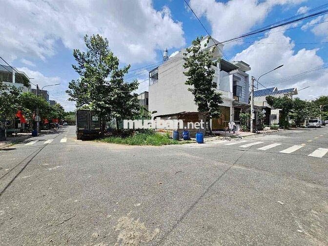 Đất góc 2 mặt tiền KDC Đất mới, phường Tân Bình, Tp Dĩ An