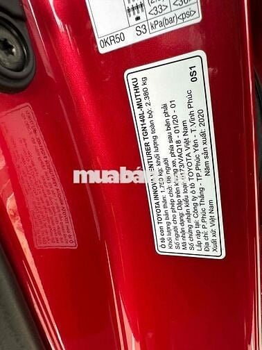 Toyota Innova 2020 Venturer - 35000 km 7c tự động