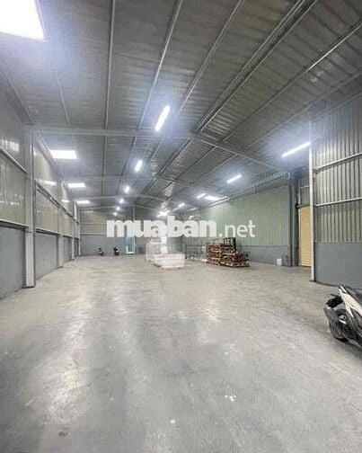 Cho thuê xưởng 650m2, điện 3Fa, MT đường chính, Thiện Tân, Vĩnh Cửu.