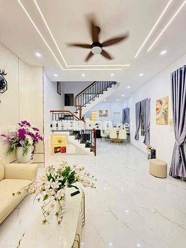 NGUYỄN OANH P17. NHÀ 2 TẦNG 80M2 NGANG 5M. HXH TỚI CỬA. NHỈNH 5TỶ