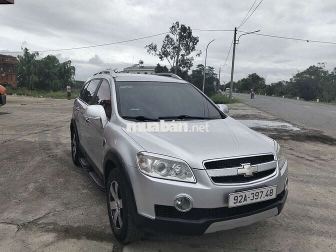 Captiva std 2007.7 chỗ màu bạc sang trọng
