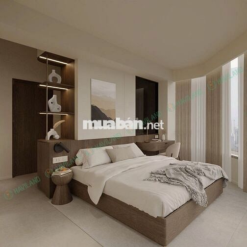 CĂN HỘ CAO CẤP 2PN 2WC 70M2 CÓ HỒ BƠI BAN CÔNG RỘNG TẦNG CAO