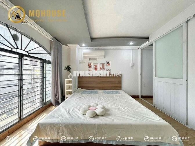 Khai trương chdv 1pn cửa sổ, 35m2, full nt gần bờ kè Hoàng Sa Tân Bình