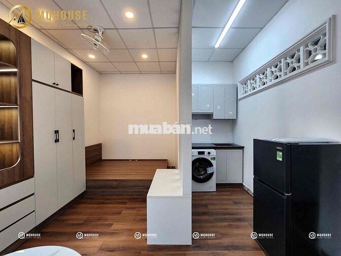 Cho thuê CC mini 1pn cửa sổ, nhà mới xây, full nt gần chợ Phạm Văn Hai