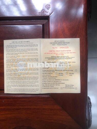 Kia Morning 2015 Si 1.25 MT Cọp rin ko lỗi