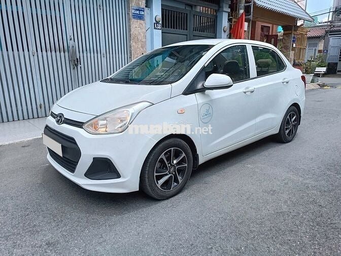 Hyundai i10 2017 base số sàn màu trắng