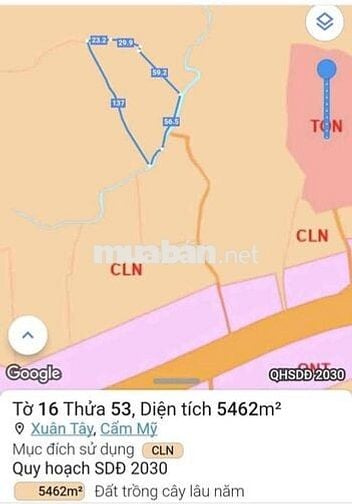 BÁN ĐẤT 300 TRIỆU/SÀO THƯƠNG LƯỢNG